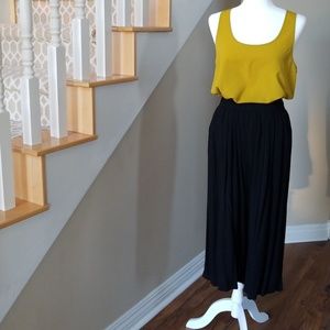 Michael Stars Blk Goucho Pants Size S